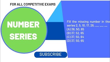 Fill the missing number in the series 2, 5, 10, 17, 26, _, _, __