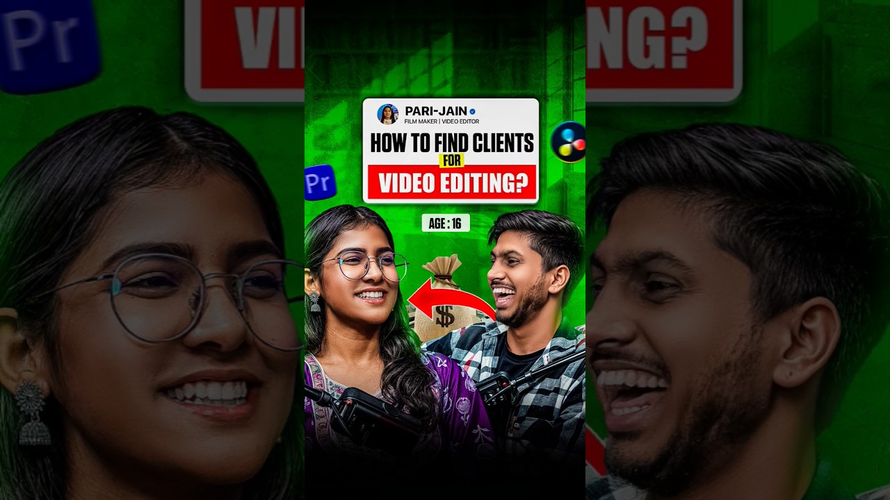 How to Find Clients for Video Editing?🔥#shorts #videoediting