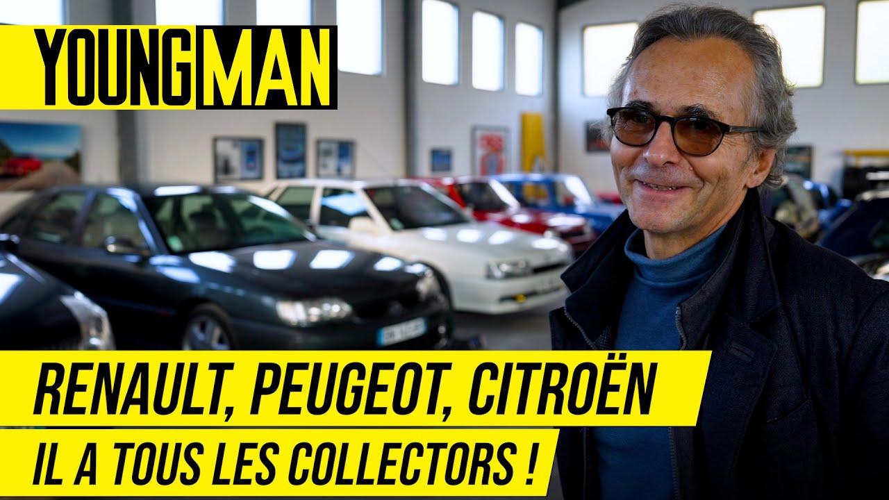 RENAULT, PEUGEOT ET CITROËN : IL A TOUS LES COLLECTORS !