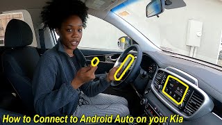 기아차에서 휴대폰을 Android Auto에 연결하는 방법 | 스마일 기아 screenshot 1