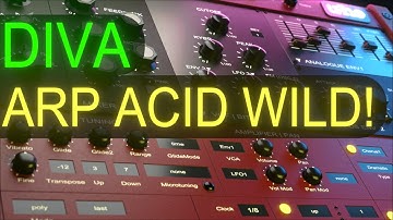 A VERY Acid Wild ARP in u-he Diva | Sound Design Tutorial