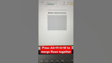 Merge tips & tricks in excel ✅ #shorts #shortsvideo #youtubeshorts #excel #computer #education