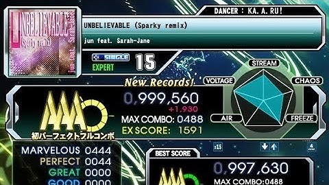 UNBELIEVABLE (Sparky remix) (ESP-15) 44p PFC - 999,560