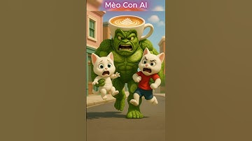 Mèo con gặp quái vật mạnh nhất trong thế giới Brainrot #shorts #cat #brainrot #meow