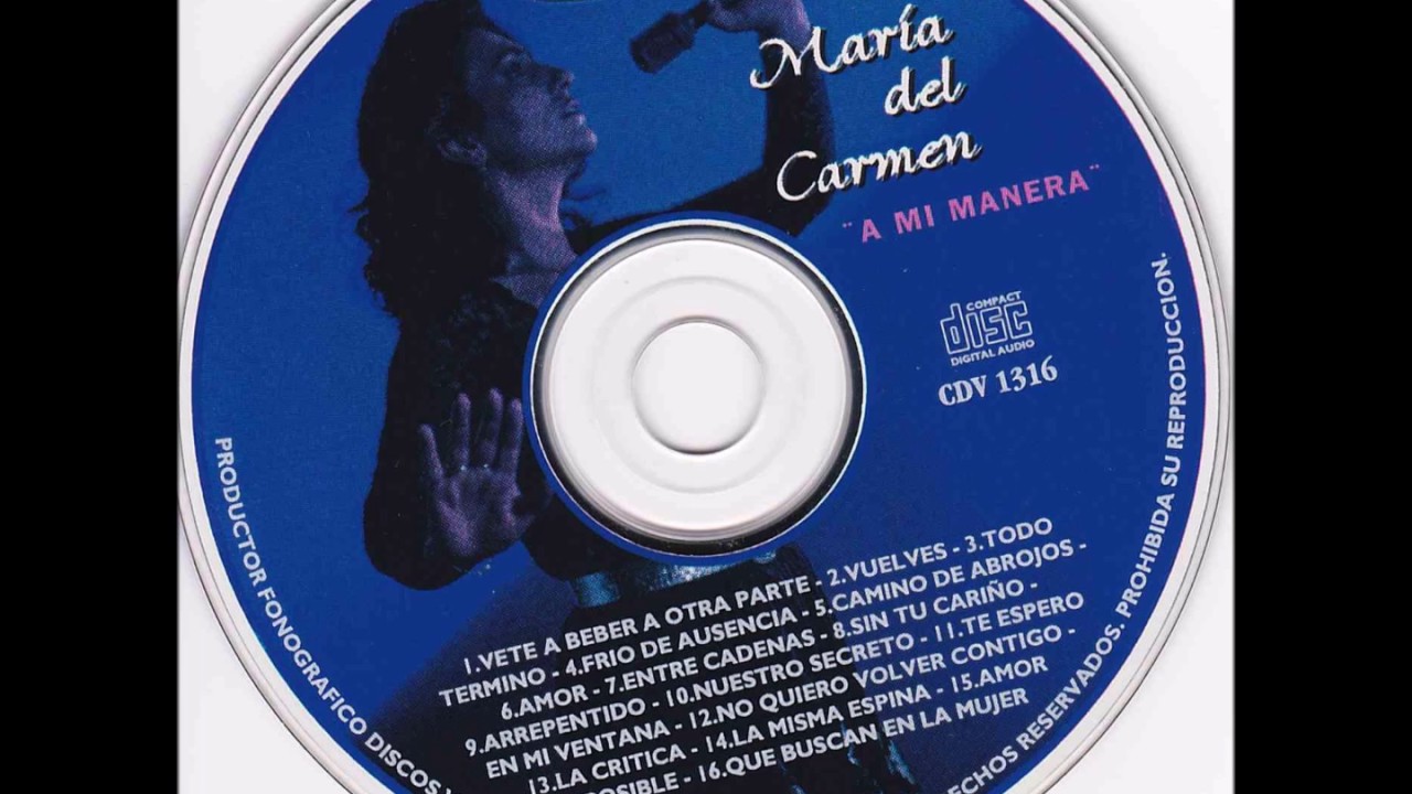 Maria Del Carmen Amor imposible - YouTube