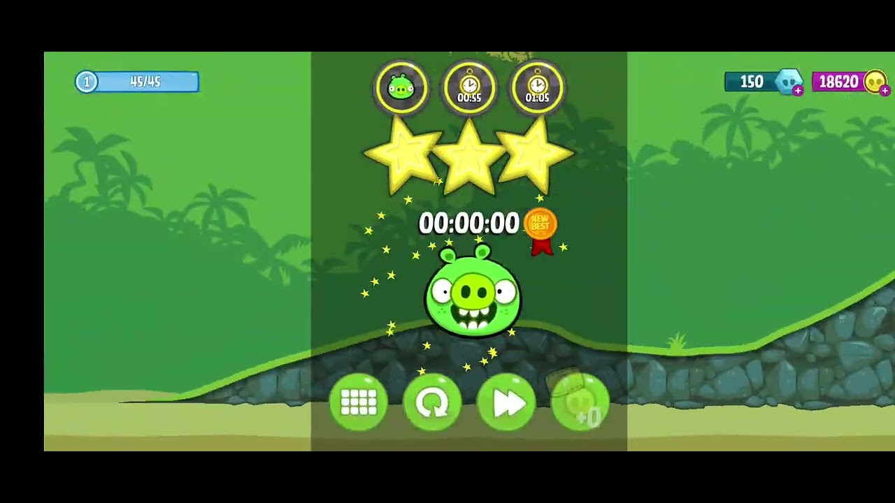 Bad Piggies Road Hogs 0 Seconds