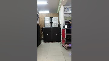 Line array and Bass testing Headphone me sunne    #VkiVan