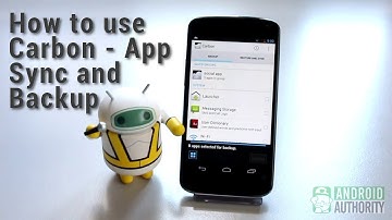 How to backup your Android phone with Carbon App Sync and Backup