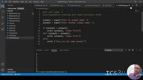 ICS3U More While Loops
