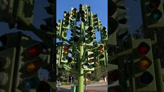 Exploring London's Traffic Light Tree 🚦🌳 #TrafficLightTree #LondonArt #ExploringLondon #short #uk Details