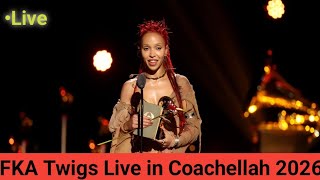 FKA Twigs – “Sushi” (Live at Coachella 2026)