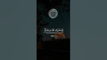 " ولينصرن الله من ينصره" 🌿🤍 سورة الحج || الشيخ ياسر الدوسري 🤍🎙️