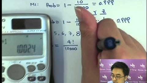 Herman Yeung - DSE Maths Core - nCr, nPr 排列與組合 Permutation & Combination - 30