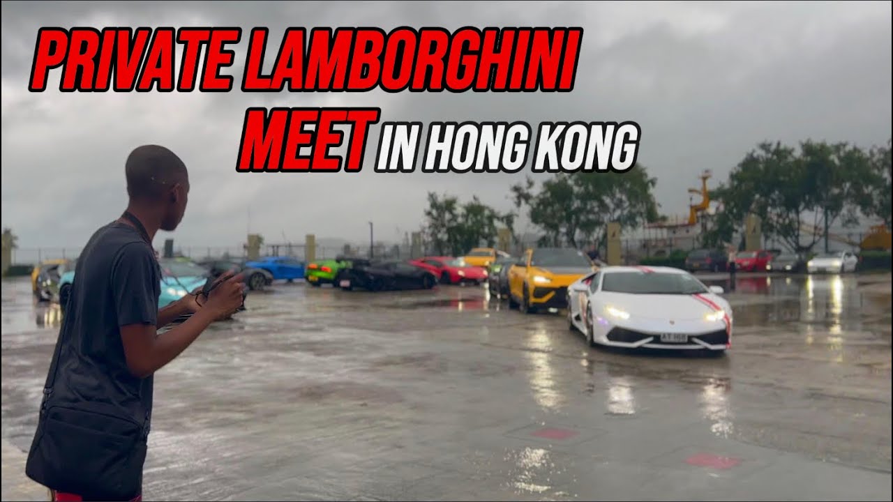 We Went To A Private Lamborghini Meet in Hong Kong