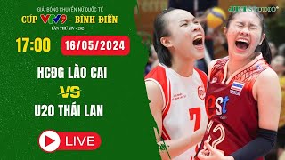 🔴 [TRỰC TIẾP] HCĐG Lào Cai VS U20 Thái Lan | Giải bóng chuyền Cúp VTV9 - Bình Điền 2024 | JET STUDIO