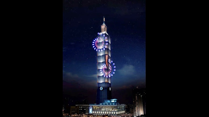【自製動畫】2023新年101跨年煙火