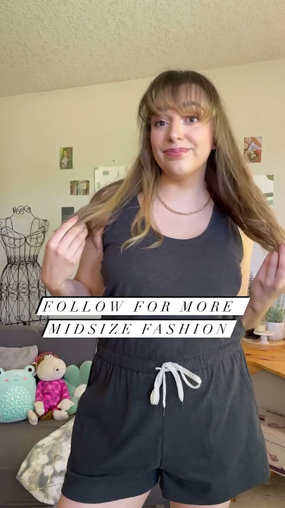 Zella romper for summer! #midsizefashion #summerfashion #athleisurewear