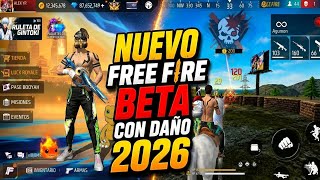 🏆 GOD LEVEL: How to INSTALL and PLAY the FREE FIRE BETA VISIBLE 2026 (New Features and Damage) screenshot 5