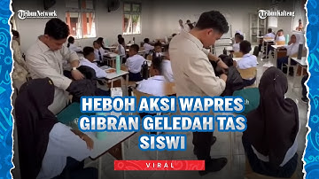 Viral! Wapres Gibran Disebut Geledah Tas Siswi di Deli Serdang, Ini Fakta Sebenarnya