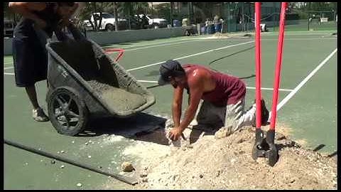 How To Install a Pickleball Net Post
