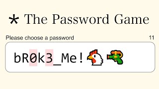 The Password Game Broke Me by tamago2474 160,851 views 3 months ago 36 minutes