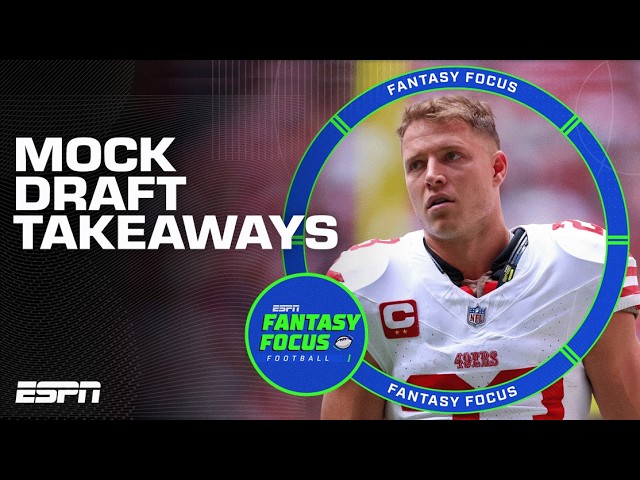 12-Team PPR Mock Draft Lessons + Training Camp Buzz You Need to Know | Fantasy Focus