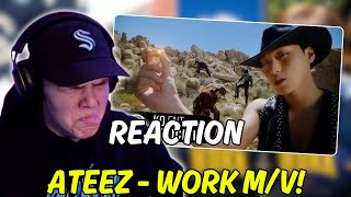 AMERICAN REACTS to ATEEZ(에이티즈) - 'WORK' Official MV!