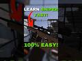 Easy way to use sniper | CODM #codm #shorts