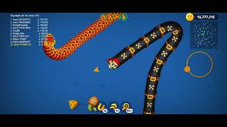 🐍 Worms Zone.io Gameplay | Giant Worm Challenge 🔥 Epic Survival & High Score! screenshot 3