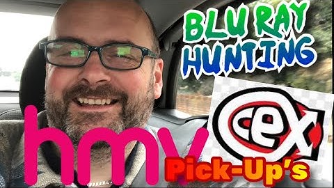 Blu-ray Hunting. HMV. CEX.Poundland. Pick ups. 22 January 2022