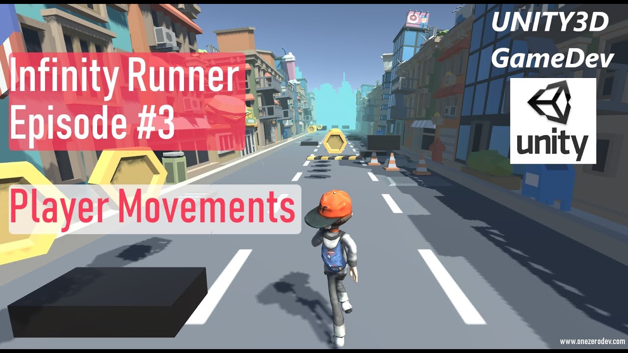 Infinity Runner Episode 3 - Player Movements - YouTube