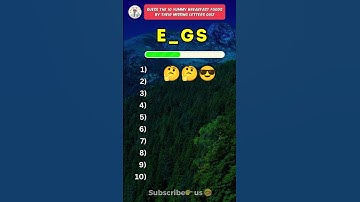 Raad de 10 lekkerste ontbijtproducten door letters te missen!