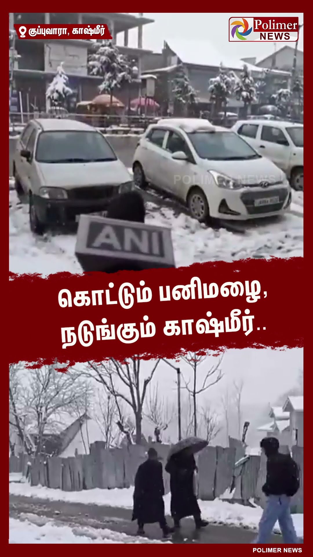 கொட்டும் பனிமழை, நடுங்கும் காஷ்மீர்.. #shorts