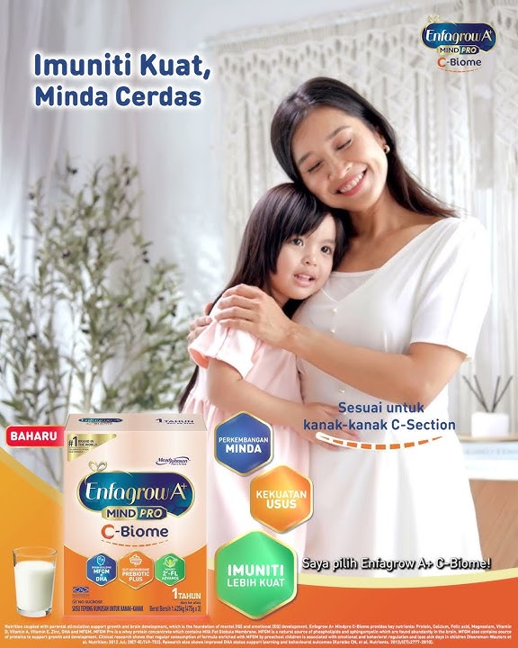 Download lagu Enfagrow A C-Biome: Imuniti Kuat, Minda Cerdas