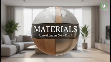 Unreal Engine 5 ArchViz Series: Day 4 – Realistic Materials from Scratch (Beginner Tutorial)