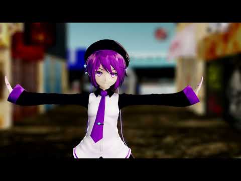 【MMD】 唄音ウタ(デフォ子) 『ドーナツホール』