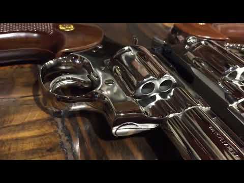Holy......BLING Pair of 4" Nickel Colt Pythons