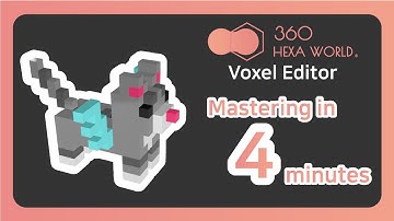 360Hexaworld voxel editor Mastering in 4 minutes