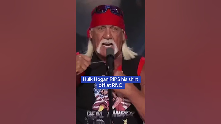 Hulk Hogan reacts to Trump assassination attempt at RNC