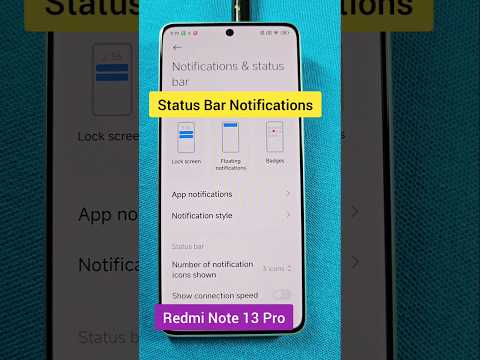 إظهار شريط الحالة والإشعارات   13