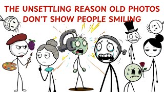 The Unsettling Reason Old Photos Don't Show People Smiling
