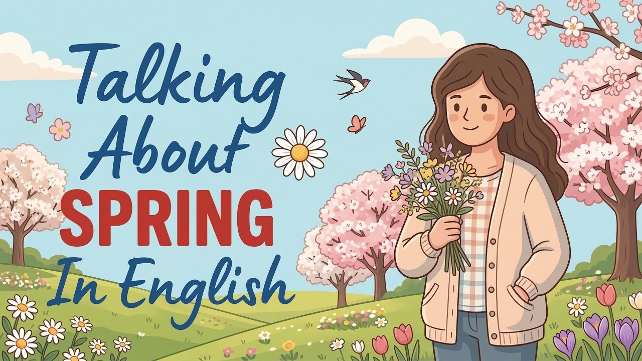 Spring Dialogues Talking About Spring in English for English Learners | Easy English ...