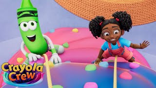 swirls twirls more 1 hour crayola crew fun cartoons kids