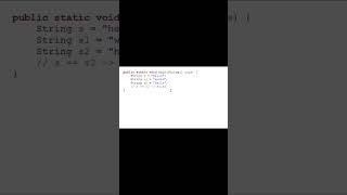 == and equals() in java Part 2 | equals() vs == operator in java | Difference between == & equals()
