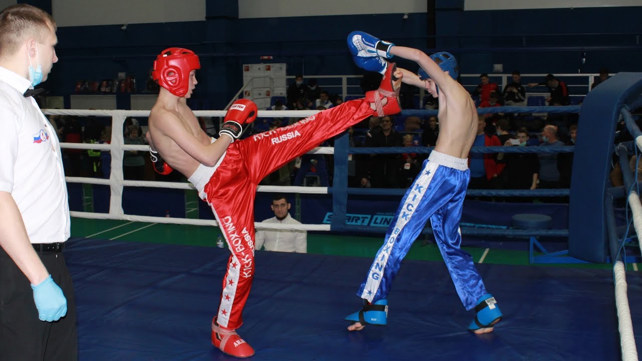 Full Contact Kickboxing Fight 56kg 2004-2005 #kickboxing #juniors # ...