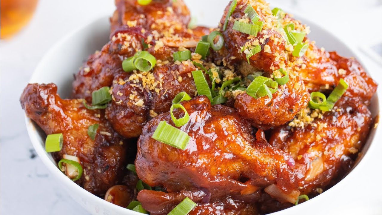 Fried Chicken with Banana Ketchup Sauce