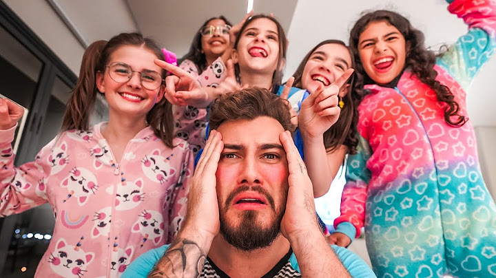 A Aninha Deu Uma Festa do Pijama na Minha Casa e eu só Tive Problema