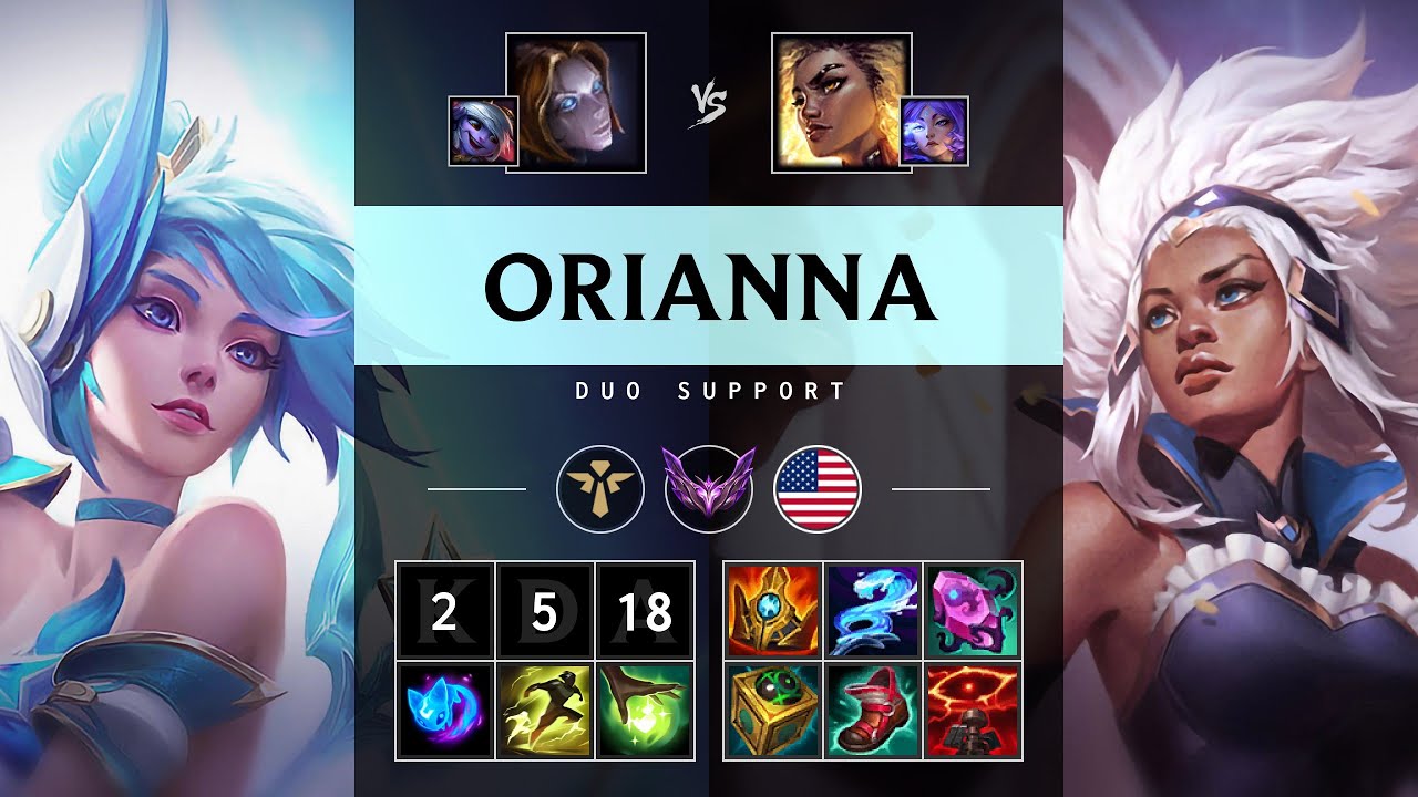 Orianna Support vs Rell - NA Master Patch 25.15