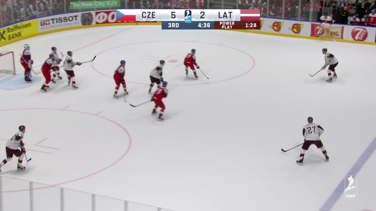 Lauris Darzins  get his 2nd goal of the game