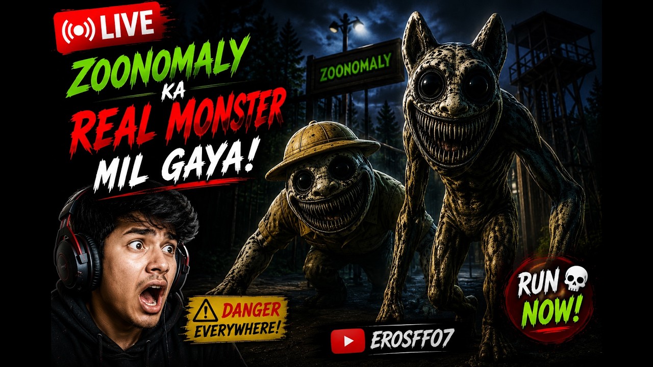 👉 🔴 LIVE: Zoonomaly Ka Sabse Darawna Level 😱 | Ek Galti = Game Over